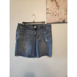 Simply Vera by Vera Wang Size 14 Mid Rise Jean Shorts